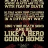 Ohio Sing Your Death Song Poster Posters