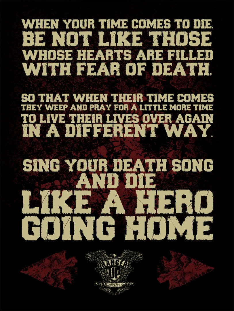 Ohio Sing Your Death Song Poster Posters 3 Ohio Sing Your Death Song Poster Posters
