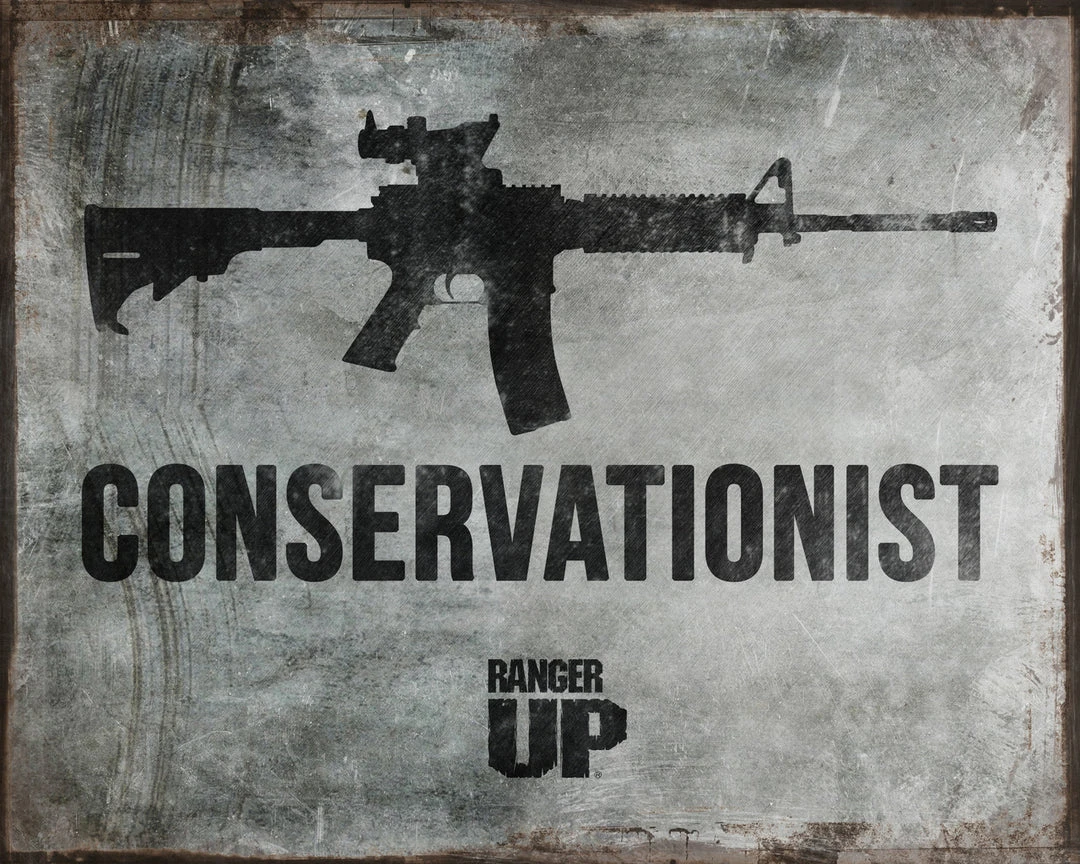 PTS Conservationist Vintage Tin Sign PTS Conservationist Vintage Tin Sign