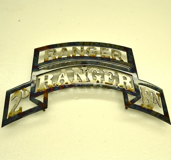 AMD American Liquid Metal - 2/75th Ranger Battalion With Ranger Tab Sign 4 AMD American Liquid Metal - 2/75th Ranger Battalion With Ranger Tab Sign