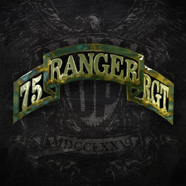 AMD American Liquid Metal - 75th Ranger Regiment Limited Edition Sign 4 AMD American Liquid Metal - 75th Ranger Regiment Limited Edition Sign