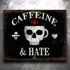 PTS C+H SKull Mug Vintage Tin Sign