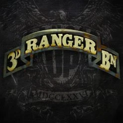 AMD American Liquid Metal - 3/75th Ranger Battalion Scroll Sign