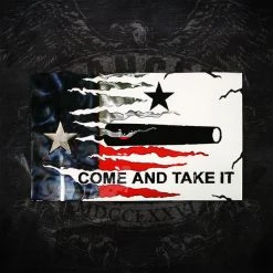 AMD American Liquid Metal - Texas Transformation Flag Sign