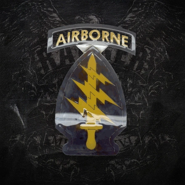 AMD Signs American Liquid Metal - Special Forces Unit Patch Sign 4 AMD Signs American Liquid Metal - Special Forces Unit Patch Sign