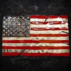 AMD American Liquid Metal - Star Spangled Banner Sign