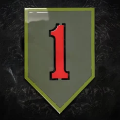 AMD American Liquid Metal - Limited Edition 1st Infantry Division Sign