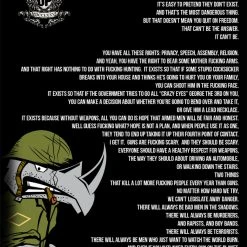 Ohio The Damn Few Rhino Gun Control Poster