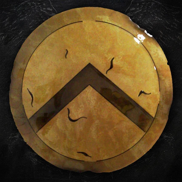 AMD American Liquid Metal - Spartan Shield Sign Signs 4 AMD American Liquid Metal - Spartan Shield Sign Signs