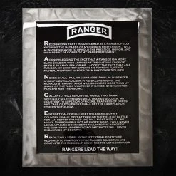 AMD American Liquid Metal - Ranger Creed 75th RGR Sign