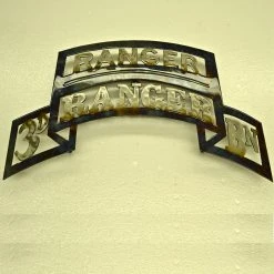AMD American Liquid Metal - 3/75th Ranger Battalion With Ranger Tab Sign