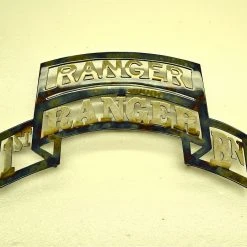AMD American Liquid Metal - 1/75th Ranger Regiment With Ranger Tab Sign
