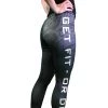 SV Women's Get Fit Or Die: Leopard Leggings