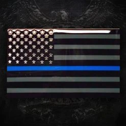 AMD American Liquid Metal - Thin Blue Line Sign