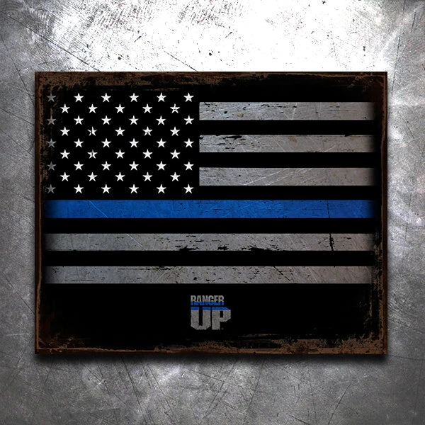 PTS TBL Flag Vintage Tin Sign Leo 3 PTS TBL Flag Vintage Tin Sign Leo