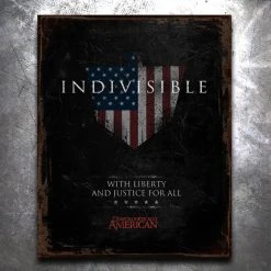 PTS Signs Indivisible Vintage Tin Sign