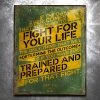 PTS Wrestling And Jiu Jitsu Get Fit Or Die: Fight For Your Life Vintage Tin Sign 1 PTS Wrestling And Jiu Jitsu Get Fit Or Die: Fight For Your Life Vintage Tin Sign