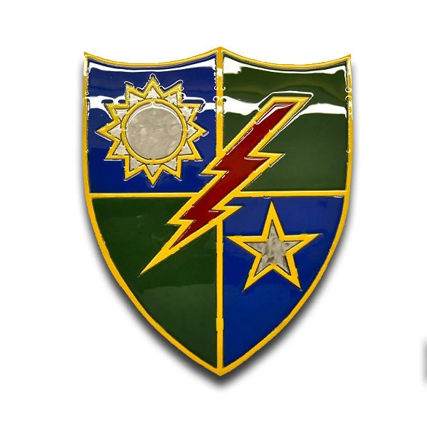 AMD American Liquid Metal - 75th Ranger Regiment DUI Sign 3 AMD American Liquid Metal - 75th Ranger Regiment DUI Sign