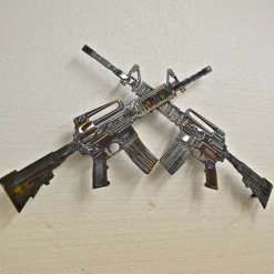 AMD American Liquid Metal - Crossed M4 Sign Signs