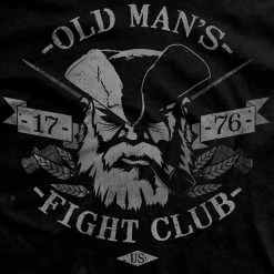 Ohio Old Man's Fight Club T-Shirt Old Man's Club