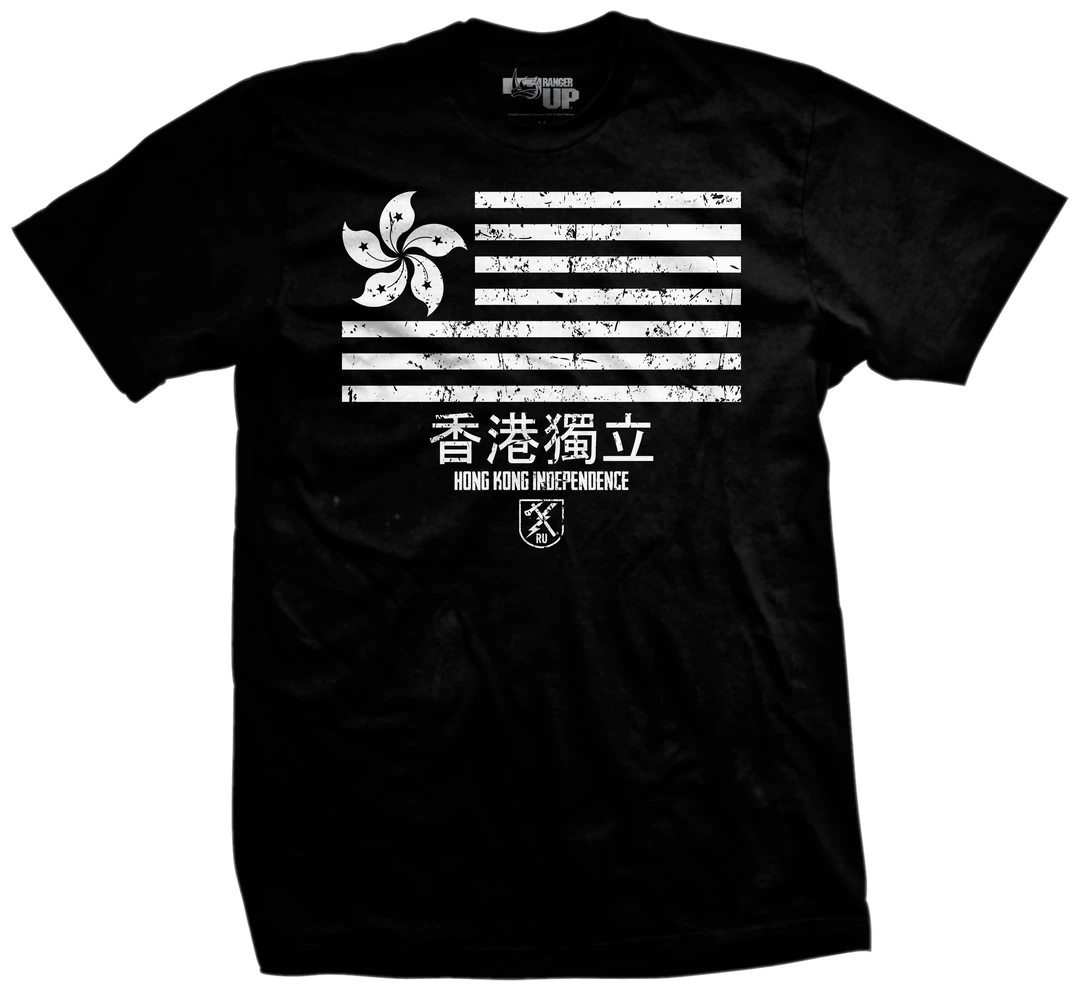 Ohio Hong Kong Independence Flag T-Shirt Men 3 Ohio Hong Kong Independence Flag T-Shirt Men