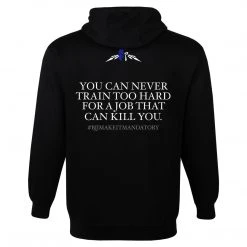 Ohio Invictus BJJ Custom Black Hoodie