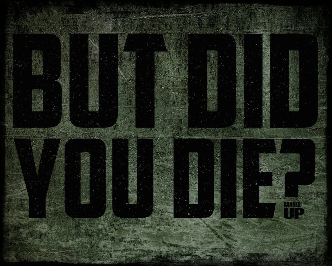 PTS Signs But Did You Die Vintage Tin Sign 3 PTS Signs But Did You Die Vintage Tin Sign