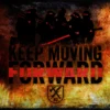 PTS Keep Moving Forward Fire Vintage Tin Sign Signs