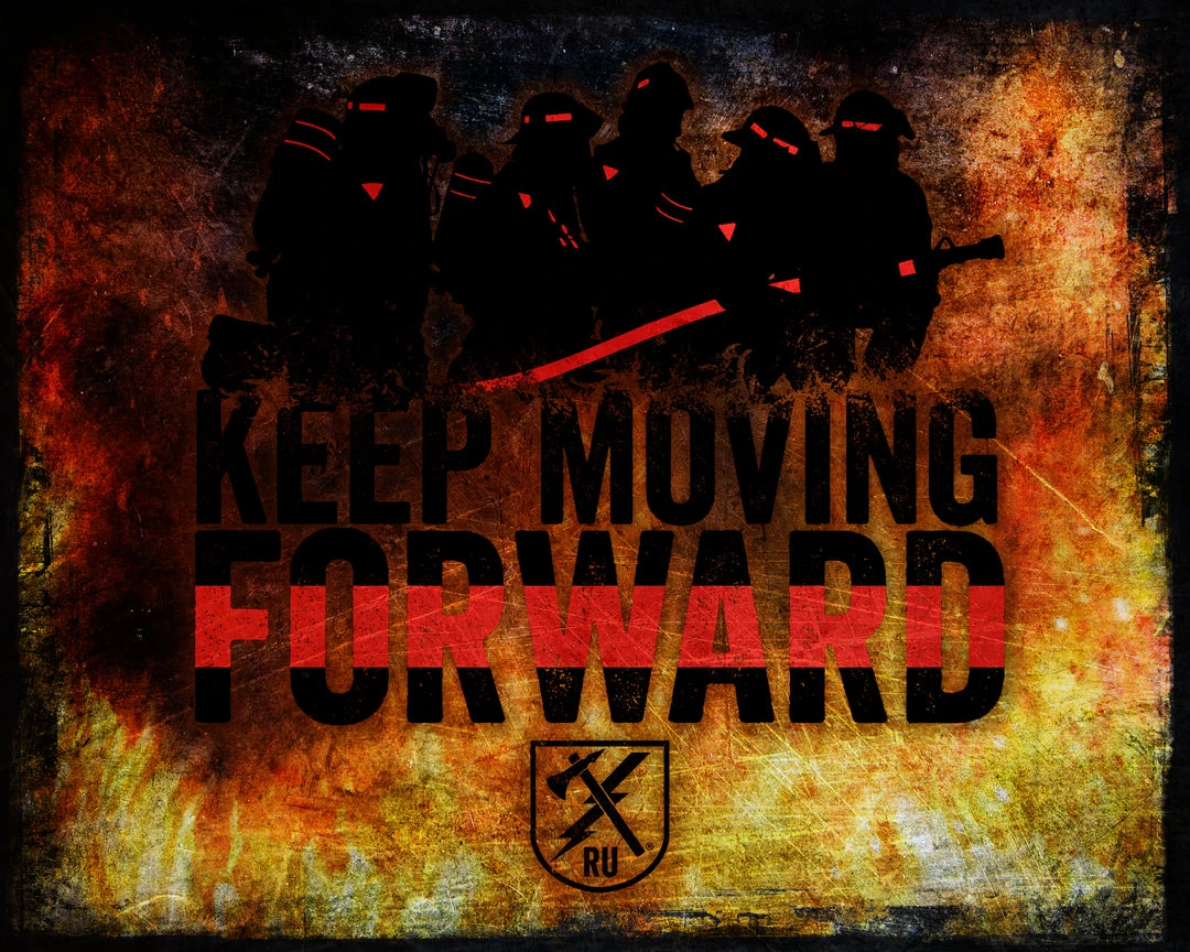 PTS Keep Moving Forward Fire Vintage Tin Sign Signs 3 PTS Keep Moving Forward Fire Vintage Tin Sign Signs