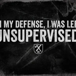 PTS Unsupervised Vintage Tin Sign