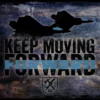 PTS Signs Keep Moving Forward Air Force Vintage Tin Sign 2 PTS Signs Keep Moving Forward Air Force Vintage Tin Sign