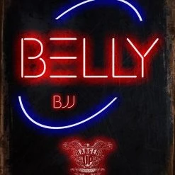 PTS Neon Belly Jiu Jitsu Vintage Tin Sign Wrestling And Jiu Jitsu