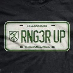 Ohio RNG3R UP License Plate T-Shirt Star Spangled Summer