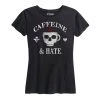 Ohio Women's Caffeine & Hate Skull Mug Tee