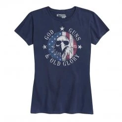 Ohio Women's God, Guns & Old Glory Tee