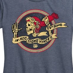 Ohio Women's 23rd Bomber Skeleton Tee