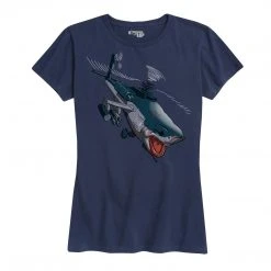 Ohio Women's Sharkcopter Tee Valentines