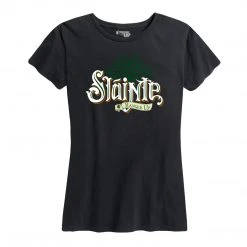 Ohio Whisky & Bad Decisions Women's Slainte! Shamrock Tee