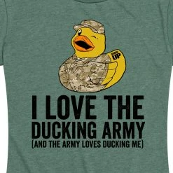 Ohio Women's Ducking Army Tee