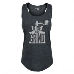 Ohio Women's Rise And Grind Vintage Tank Caffeine & Hate