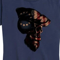 Ohio Women's Patriot Skull Tee