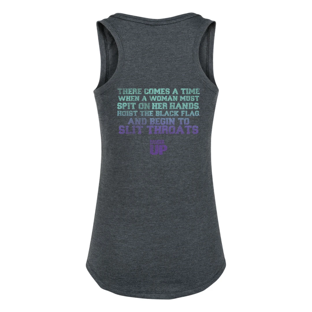 Ohio Star Spangled Summer Women's Hoist The Black Flag Tank Dark Gray 4 Ohio Star Spangled Summer Women's Hoist The Black Flag Tank Dark Gray