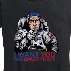 Ohio Women's Space Force Uncle Sam Tee
