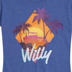 Ohio Women's Retro Jeep Tee