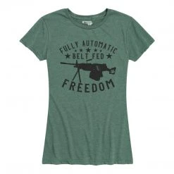 Ohio Women's Fully Automatic Belt Fed Freedom Tee