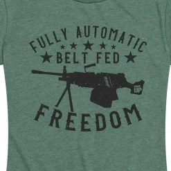 Ohio Women's Fully Automatic Belt Fed Freedom Tee