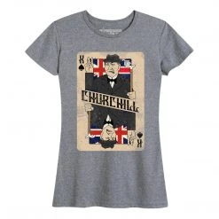 Ohio Women's Winston Churchill Card Tee