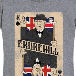 Ohio Women's Winston Churchill Card Tee