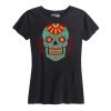 Ohio Women's Sugar Skull Blue Tee