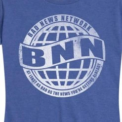 Ohio Women's Bad News Network BNN Blue Tee